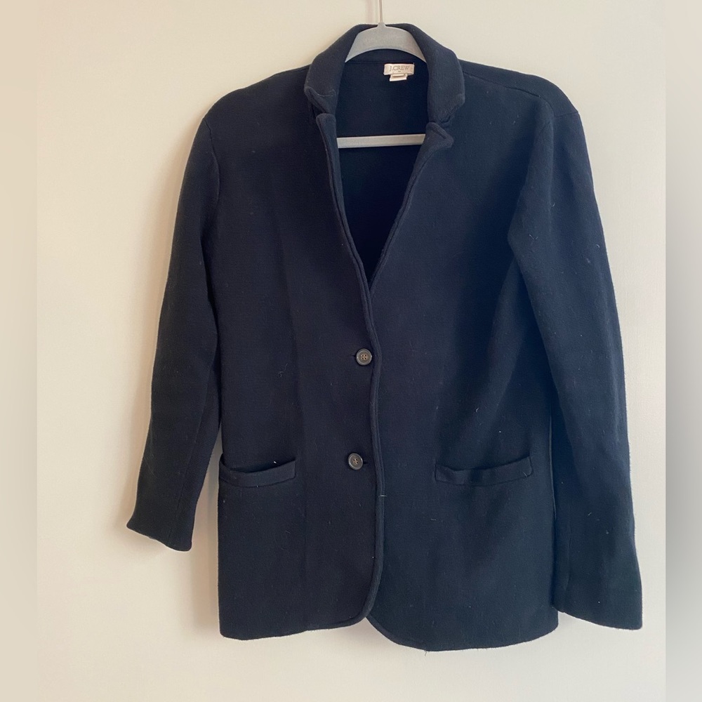 J. Crew Black Cardigan Sweater